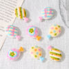Wholesale Cute Acrylic Beads with Chicken Leg Print