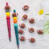 O1CN011roq3X2FO3hPrJlJl_2216349148869-0-cib Wholesale 10pcs 3D Three-dimensional Silicone Cute Cartoon Rugby DIY Beads