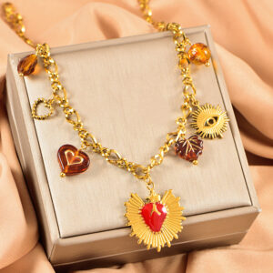 Wholesale love temperament thick necklace