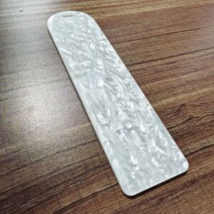 streamer white / No fringe