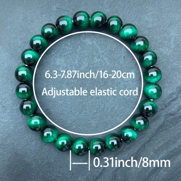 O1CN011vhtiy1wmM6dz9mZA_2217754516350-0-cib Wholesale Green Purple Sapphire Blue Red Rose Red Gold Lake Blue Yellow Tiger Eye Bracelet