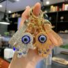 Wholesale Clay Full Drill Demon Eye Keychain