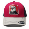 Wholesale Retro color blocked animal eagle outdoor baseball cap