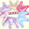 Wholesale Colorful Crown sequin embroidery DIY Patches
