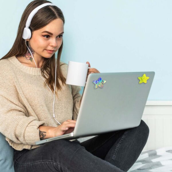 Wholesale star sticker bonus chart decoration sticker