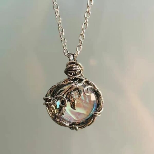 Wholesale Vintage Thorn and Aurora Bronze Necklace