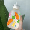 Wholesale UV Transfer Paste Glass Crystal Label Crystal Paste Cross-border Special Paste for 16oz Glass Cup 23cmX11cm