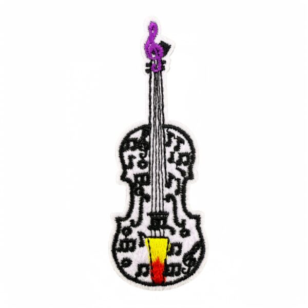 Wholesale Cartoon punk style note embroidery DIY Patches