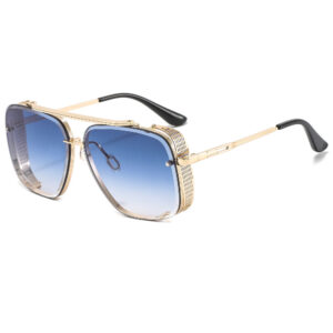 Gold frame progressive Blue Film