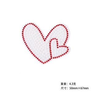 Double peach heart