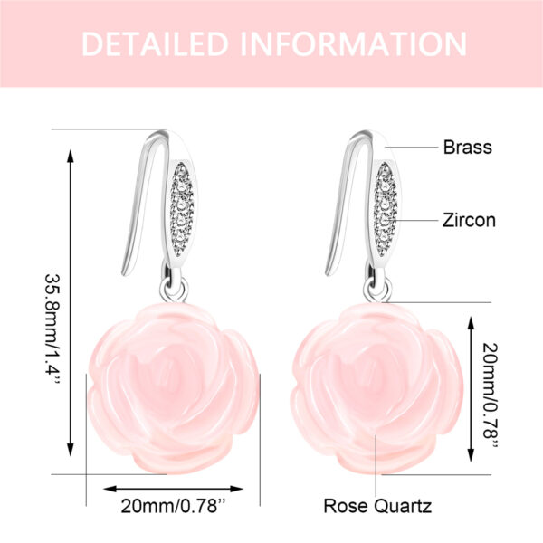 O1CN0127targ1HugydpHcHH_2218191230818-0-cib Wholesale Natural Pink Crystal Rose Valentine's Day Earrings