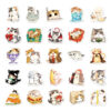 O1CN0129BhPm1Ohb1IqL5xG_2218939091737-0-cib Wholesale 50pcs watercolor healing cat graffiti stickers