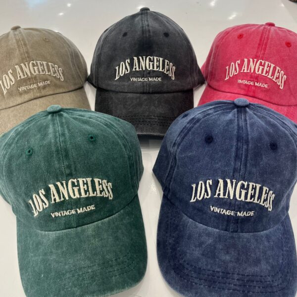Wholesale Retro washed letter sunshade baseball cap