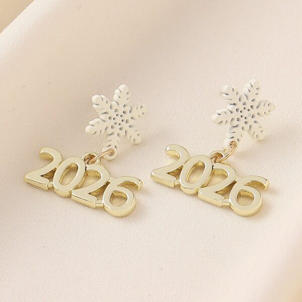 Wholesale Christmas Snowflake Earrings for 2026