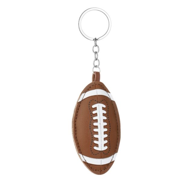 O1CN012D9pRc1bFjyjsvBTt_2857743436-0-cib Wholesale Sport-style PU padded cotton ball keychain pendant