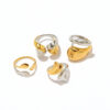 O1CN012H2TZA1pA9l0C4nDS_2219486875319-0-cib Wholesale Stainless Steel Ring Luxury Gold Non-Fading Female Opening Ring