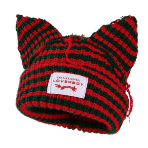 Red and green stripes / One size fits all
