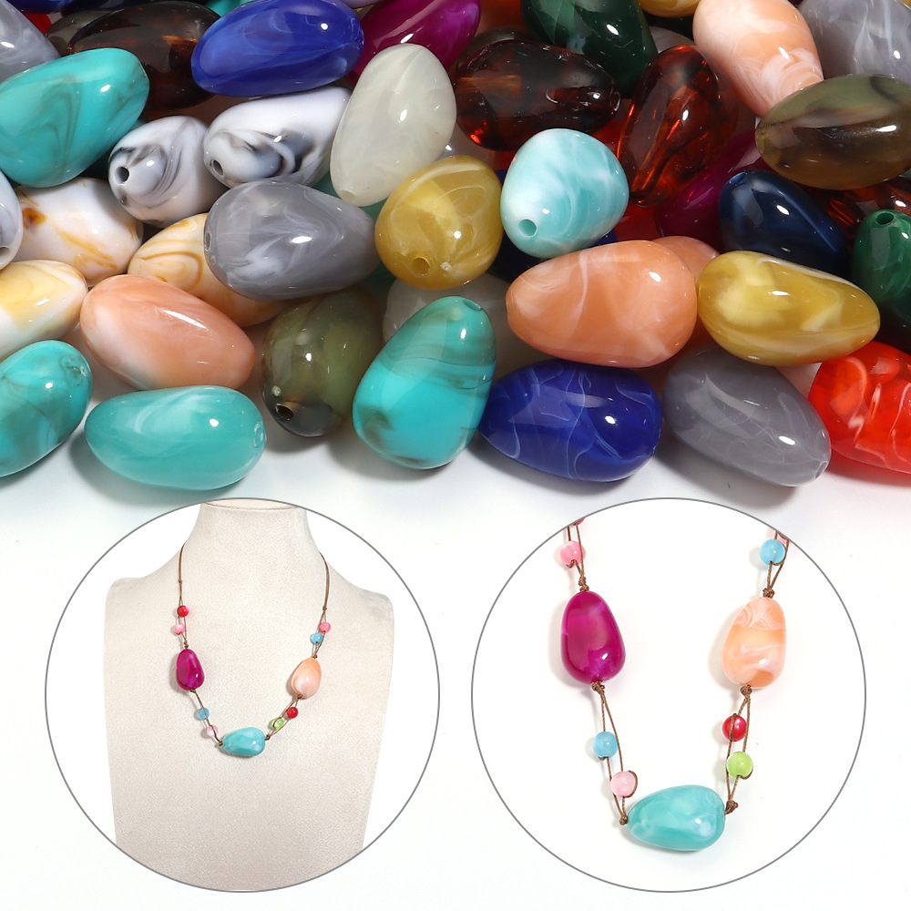 Wholesale Cloud Straight Hole Beads DIY Aessories Beads