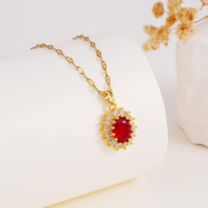 Red necklace 1608