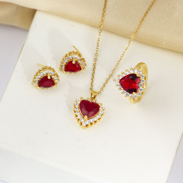 Wholesale Valentine's Day Love Titanium Steel Necklace