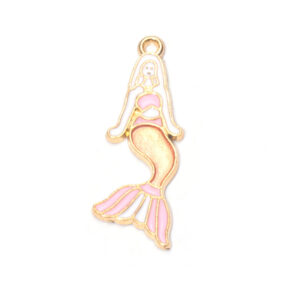1 mermaid oil drop pendant