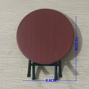 1 round folding table