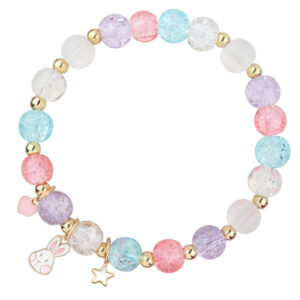 Star rabbit head pendant bracelet