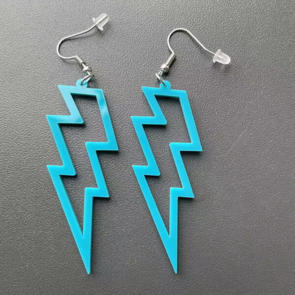 O1CN012RZHEQ1ZFcIayycAb_1794553165-0-cib Wholesale Geometric Acrylic Cut Out Lightning Earrings