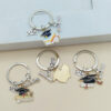 Wholesale New Fashion 2026 Doctorate Hat Graduation Certificate Bachelor's Hat Book Hat Scroll Keychain Key Ring Pendant