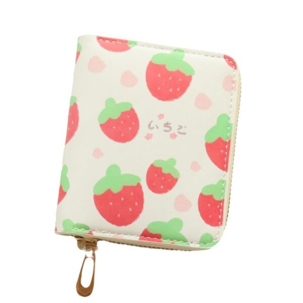 Wholesale Cartoon Fashion Fruit Print Wallet