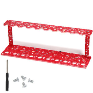 Red bubble bead version / Includes tools