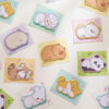 Wholesale Cartoon variety of animals tearable adhesive Sticky Note