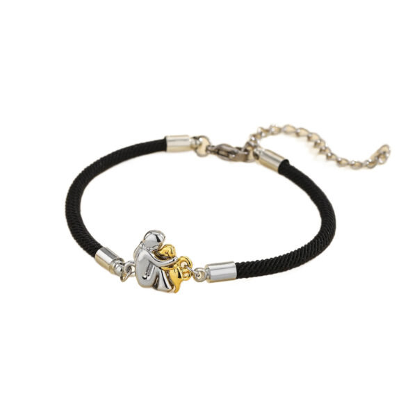 Wholesale Embracing a cute dog weaving a gift bracelet