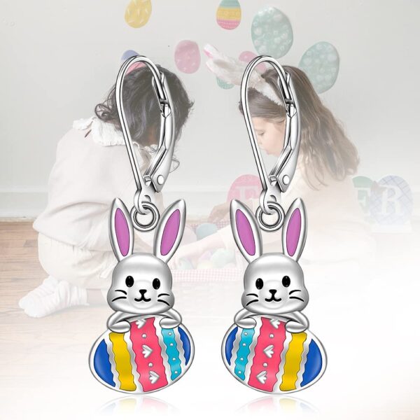 O1CN012X5cij1jRCggD2BMz_2218070274544-0-cib Wholesale Rabbit Easter Egg Clover Easter Earrings