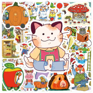 Wholesale 60 Cute Scarry Waterproof Vinyl Stickers