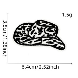 Boys western denim patch 3#