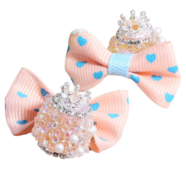 Wholesale Bow Beads With Straight Holes Crystal Beads