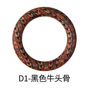 D1-black beef skull (65mm ring)