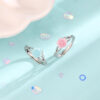 O1CN012aDiuS1vW2LEkuhEP_2917676179-0-cib Wholesale Pink Blue Rose Ring Romantic Valentine's Day Ring