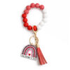 O1CN012akzIn1K1gA3WMMvH_4126711104-0-cib Wholesale Valentine's Day Love Wooden Bead Bracelet Keychain
