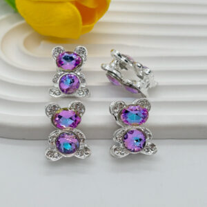 Colorful purple / 21*17mm