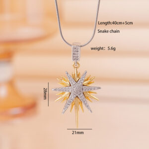 Eight-pointed star two-color 1947