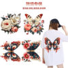 Wholesale Vintage Butterfly UV DTF Ready to Press Transfers Wraps