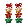 Wholesale Christmas Tree Cartoon Acrylic Earrings