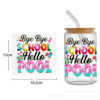 Wholesale Back-to-school season opening season Series UV DTF transfer Crystal label Cup sticker