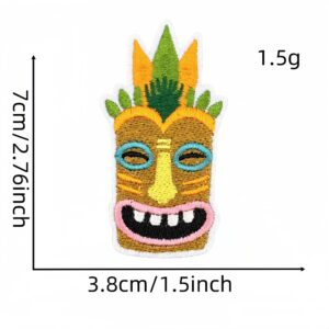Hawaiian cloth patch 4#