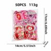Wholesale Valentine's Day Pink Love Cartoon Embroidery DIY Patches