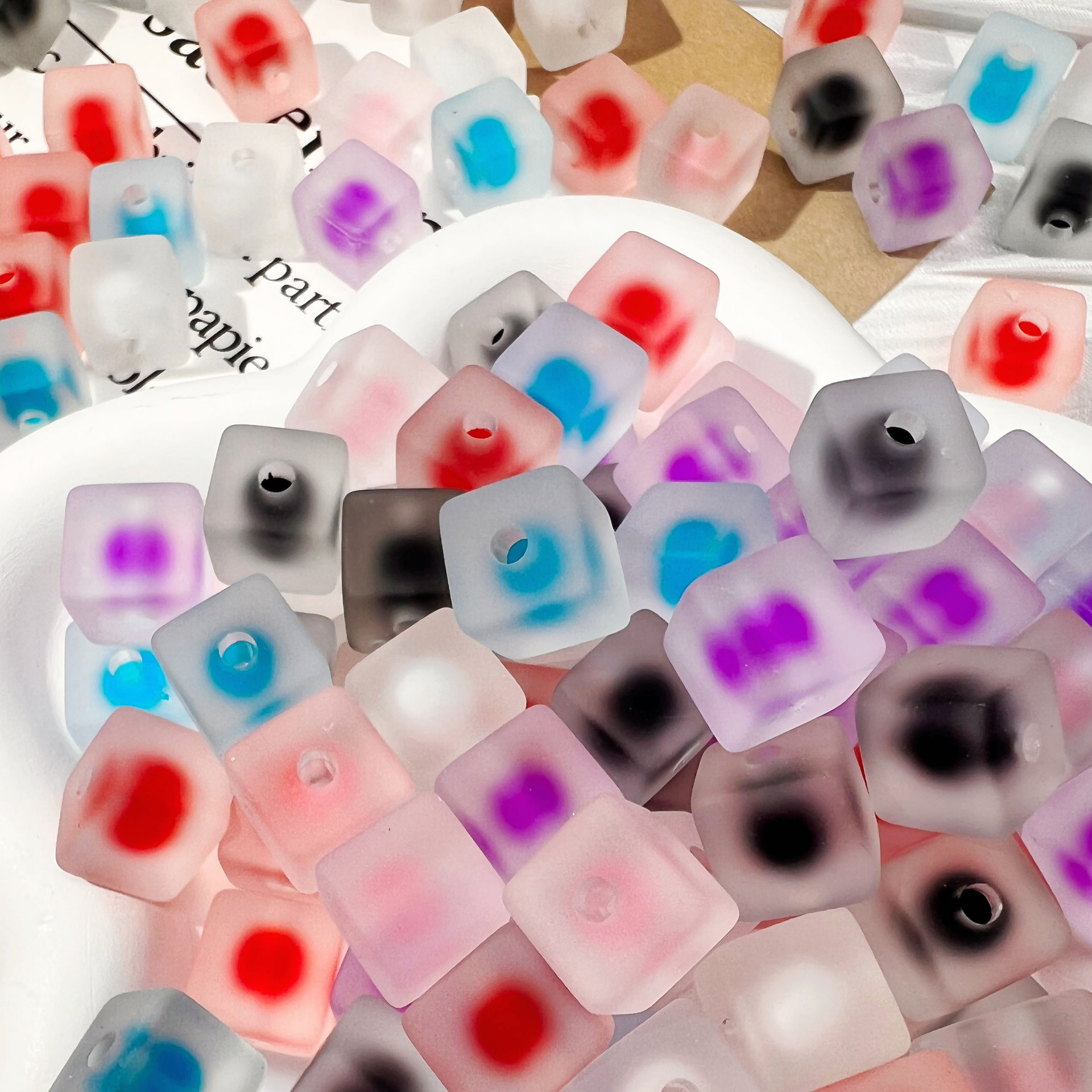 Wholesale Colored frosted blocks