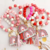 O1CN012meOPO1K1gA4czcOV_4126711104-0-cib Wholesale Valentine's Day Love Wooden Bead Bracelet Keychain