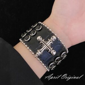 27#Vintage cross bracelet